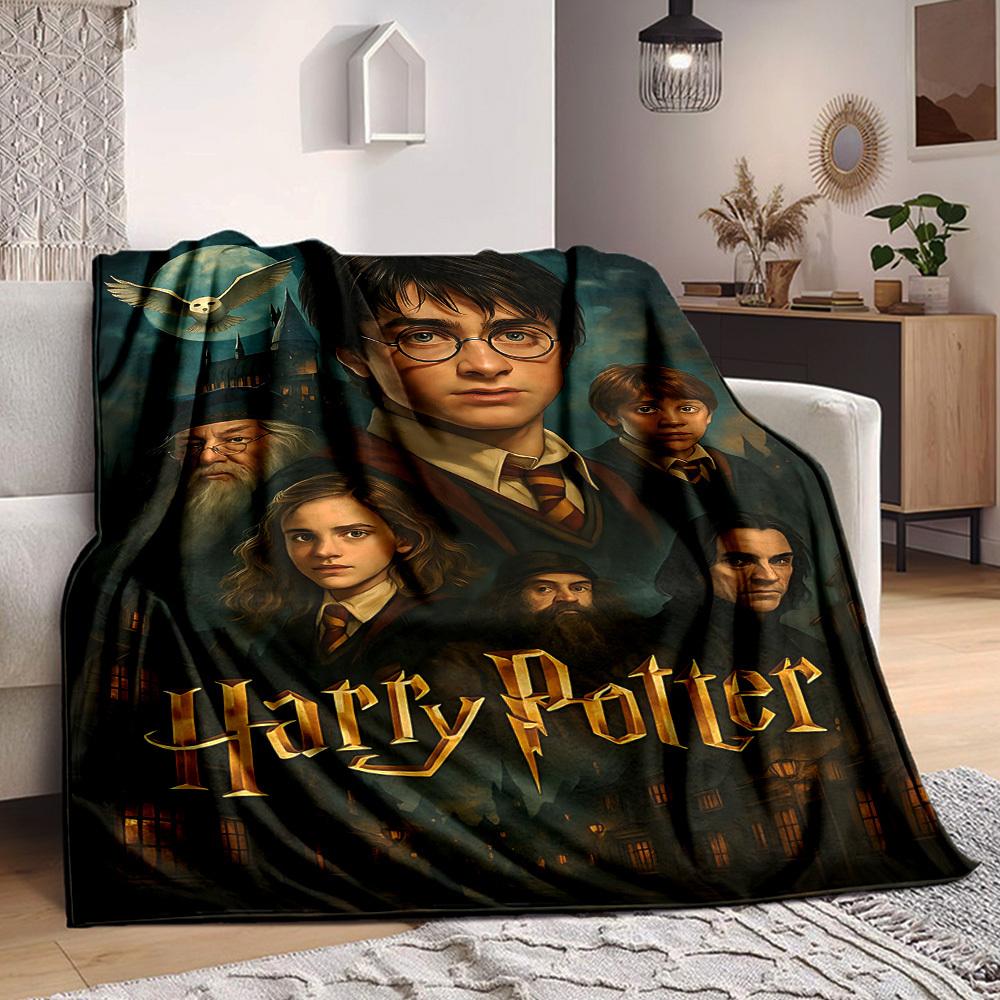 1pc Flannel Blanket, Soft Skin Friendly with Digital Printing, Various Sizes Available for Family, Friends, Birthday