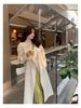 2025 Spring & Fall Women's Mid-Length Trench Coat - Korean Style Student Fashion Trend