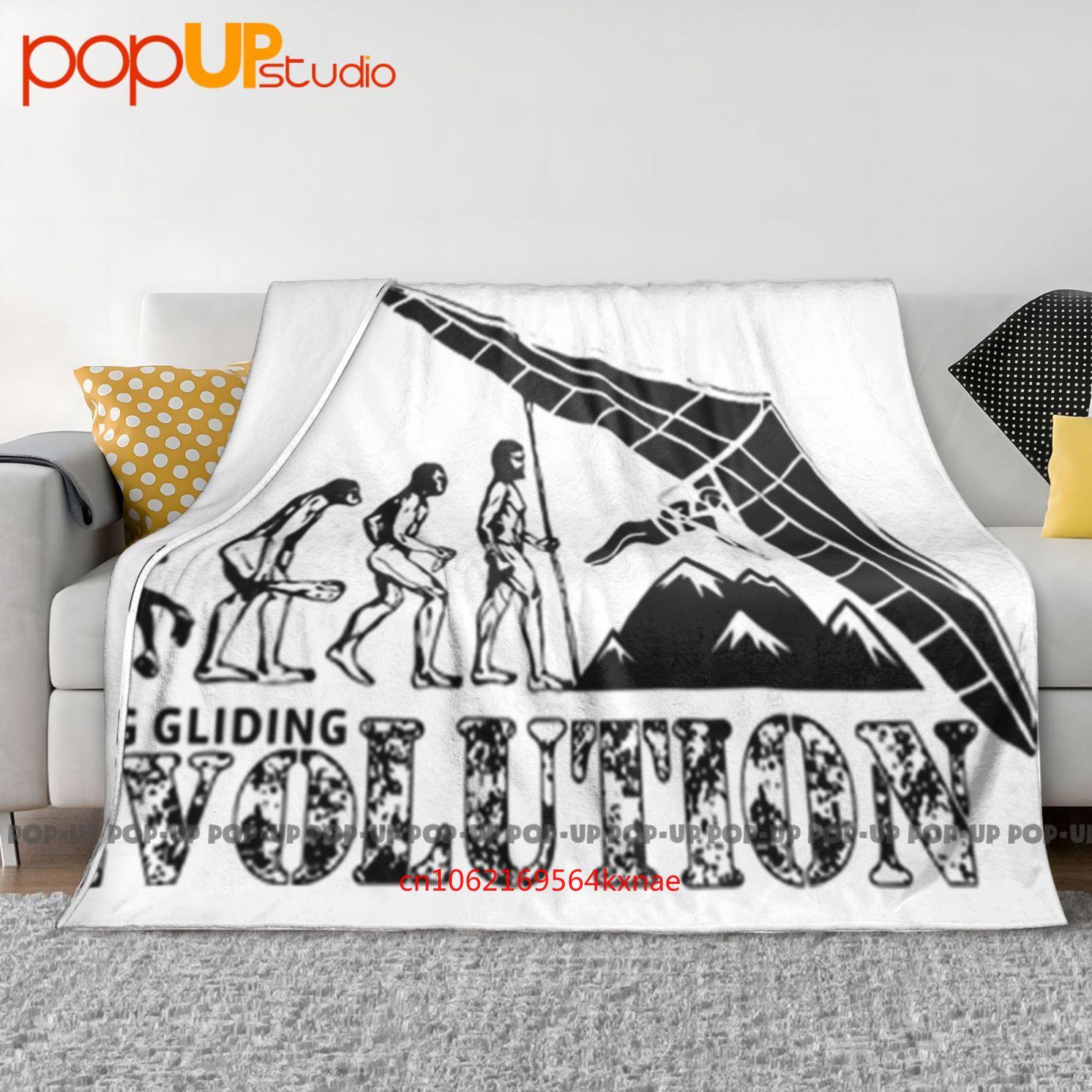 Hang Gliding Hang Glider Evolution Paraglider Ultra-Soft Blanket Quilt Winter Sofa Cover Bed Covers 30x40in