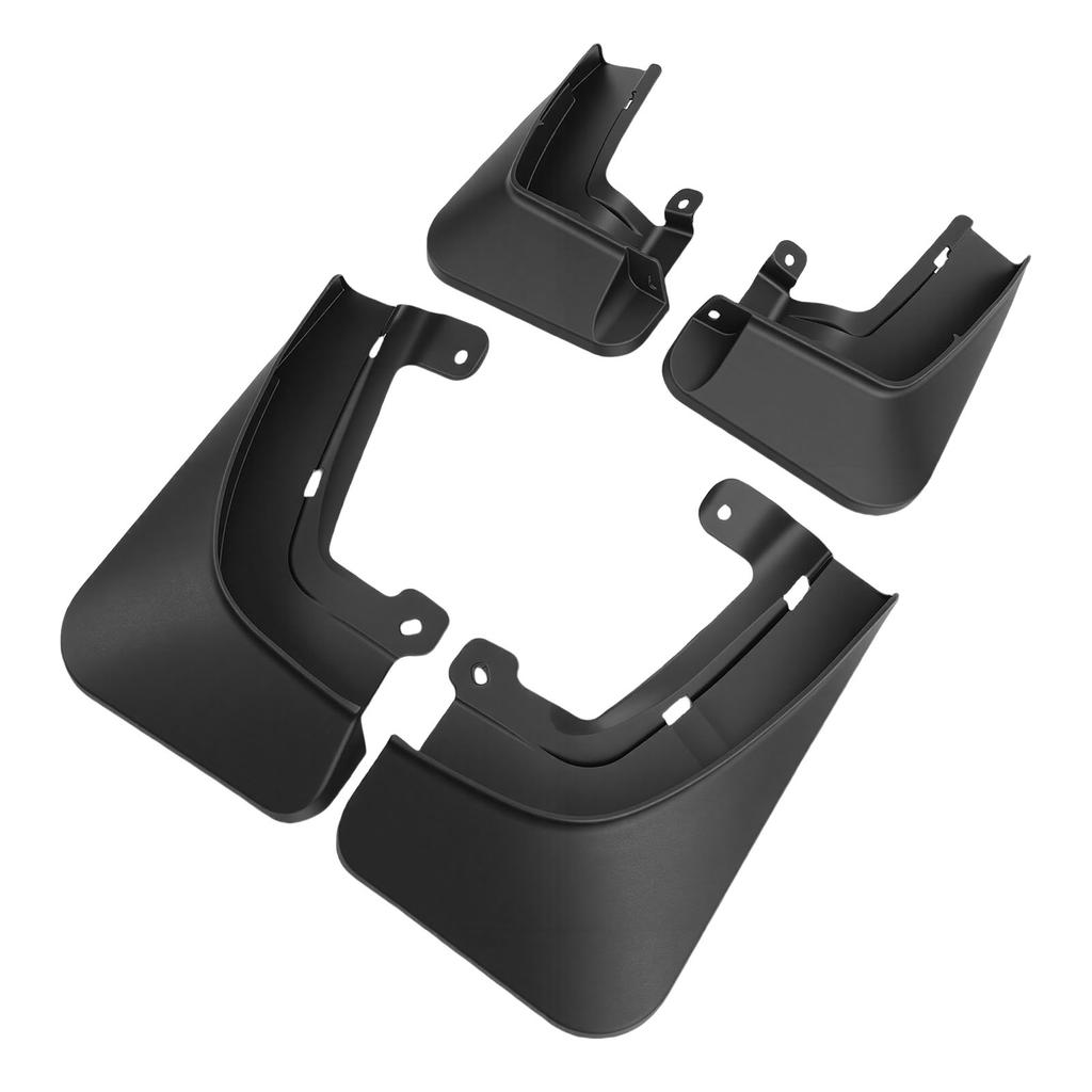Splash Guard Mud Flaps High Strength ABS Black Impact Proof Replacement for Model X 2022 2026