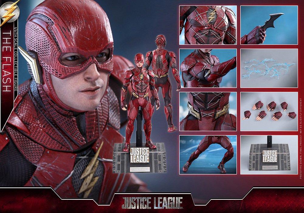 Justice League Scale The Flash [Movie Masterpiece] 1/6 Figure