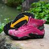 Men's Breathable Flyknit Hiking Shoes - Non-slip, Wear-resistant, Quick-drying, Mid-top Canyoning and Trekking Shoes
