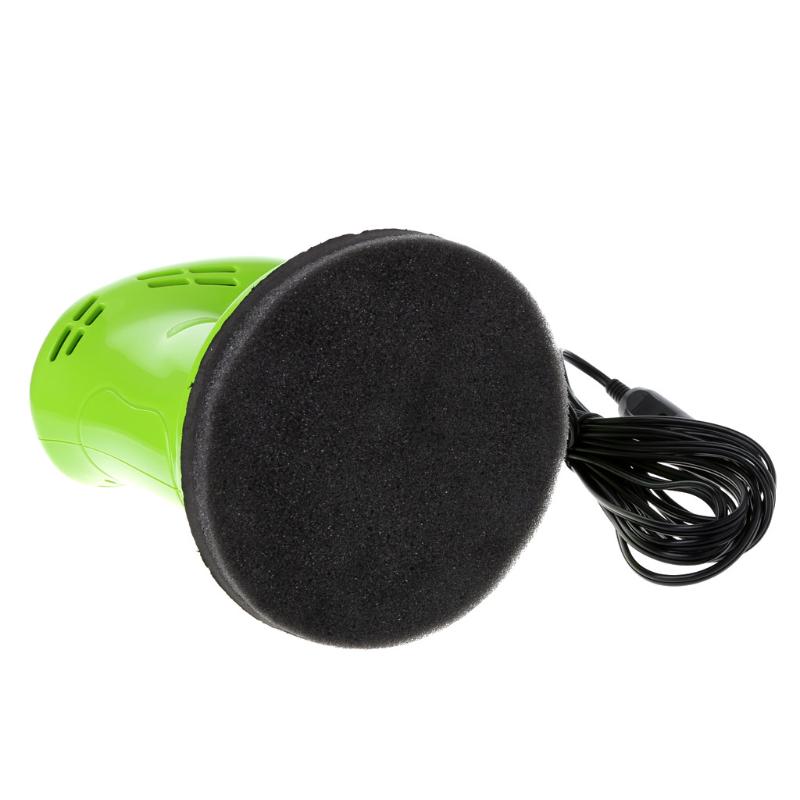 Car Care Replaced Microfiber Clothes for Silence Shopping Windshield Cleaning Brush Durable Buffing Pad Cover Washable Polishing Bonnet Green Pack of 5
