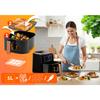 Air Fryer Bd-652 Black And Gold