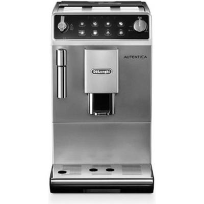 Kávovar na espresso s mlýnkem - De'Longhi - Autentica - ETAM29.510.SB - 4 recepty - Černá stříbrná