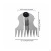 2 in 1 Hoe Rake MultiFunctional Dual Head Heavy Duty 8 Tine Garden Weeder for Gardeners,