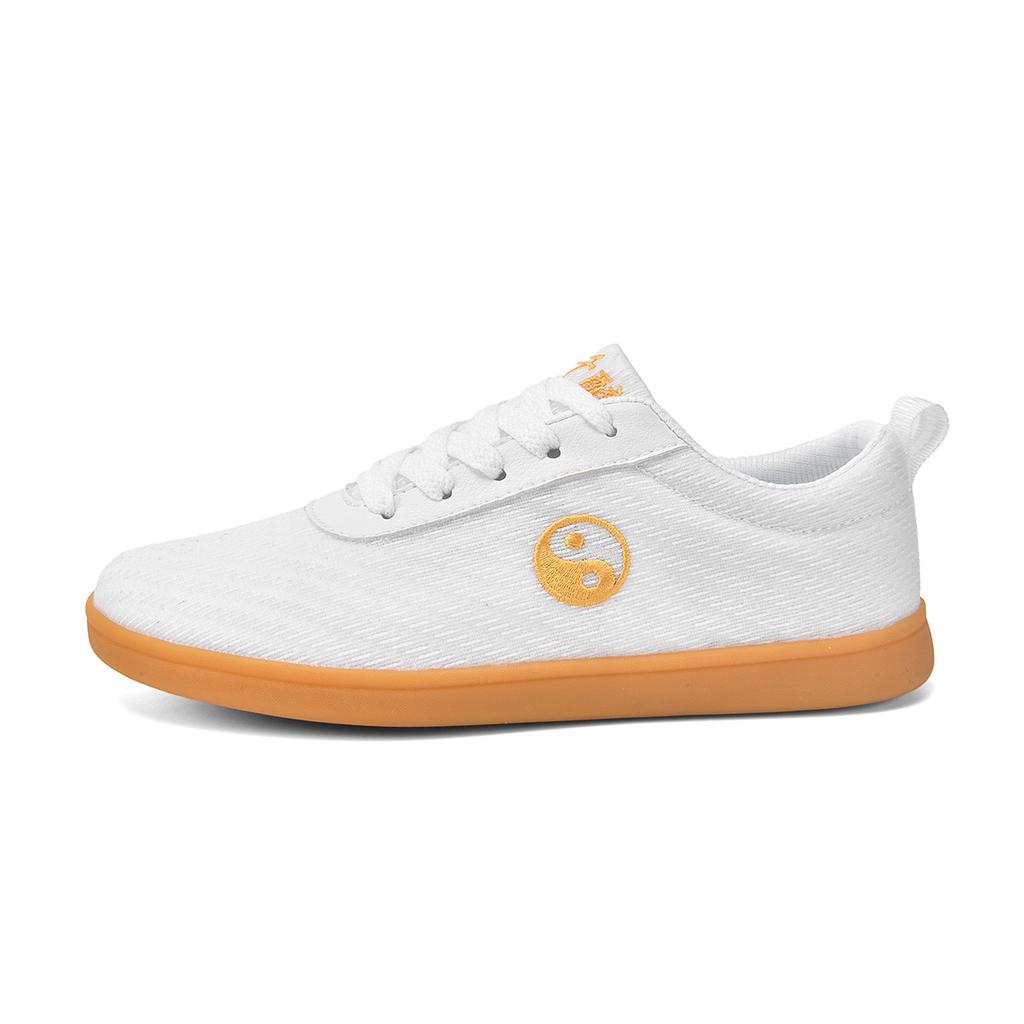 Taijiquan Kung Fu Sneakers Chenjiagou Taiji Shoes Soft Mesh Breathable Cow Sole Wushu Shoes Practice Shoes