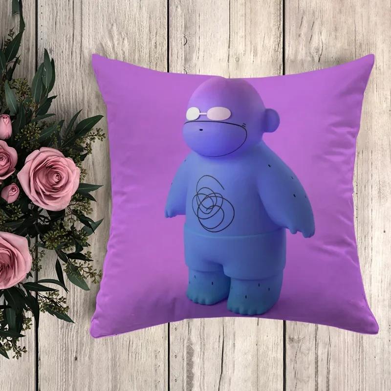 Anime Pillow BERTILO Decorative Pillows for Sofa Pilow Cases Cushion Cover Luxury Pillowcases Pillowcase Decor Fall
