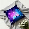 Pillow Covers Decorative Sofa Cushions Fun Gamer 1Pc Cushion Cover Room Decorating Items Interior Decoration Personalized Gifts