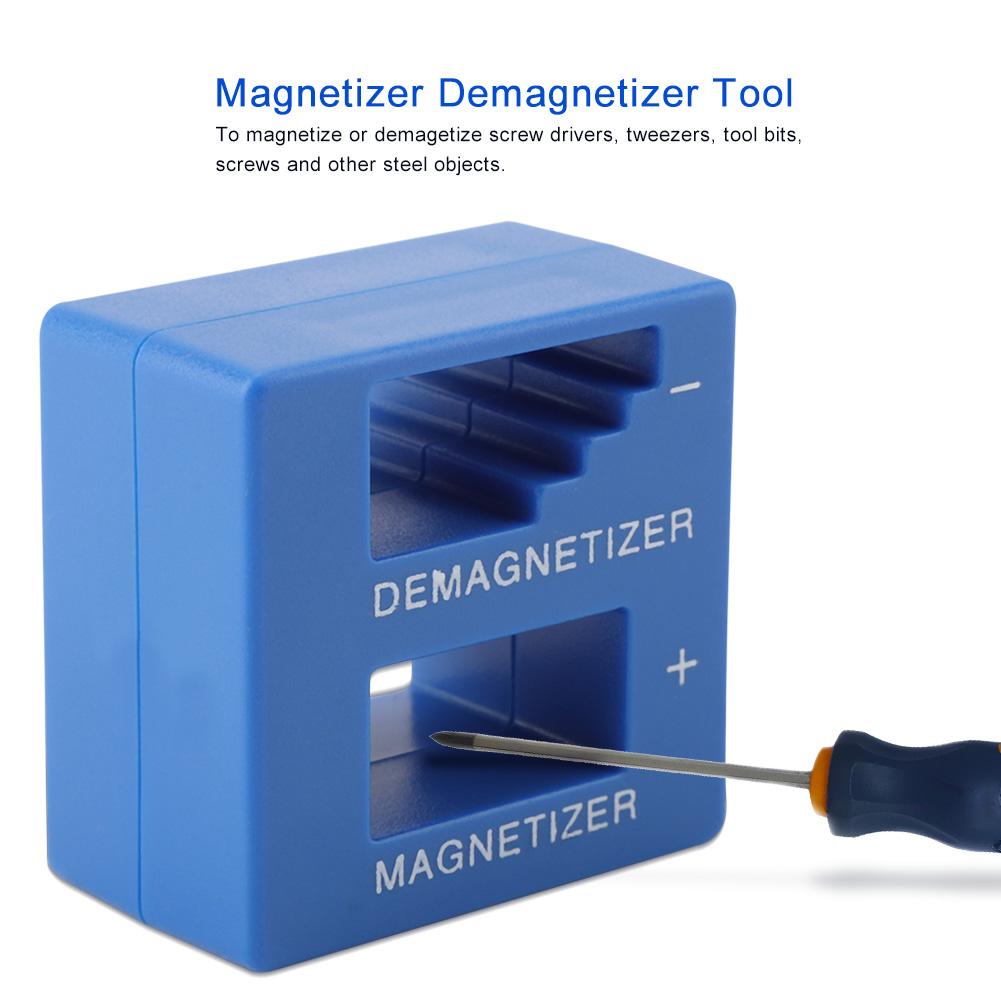 

2 in 1 Magnetizer Demagnetizer Magnetic Tool for Screwdriver Tips Screw Bits Small Hardware