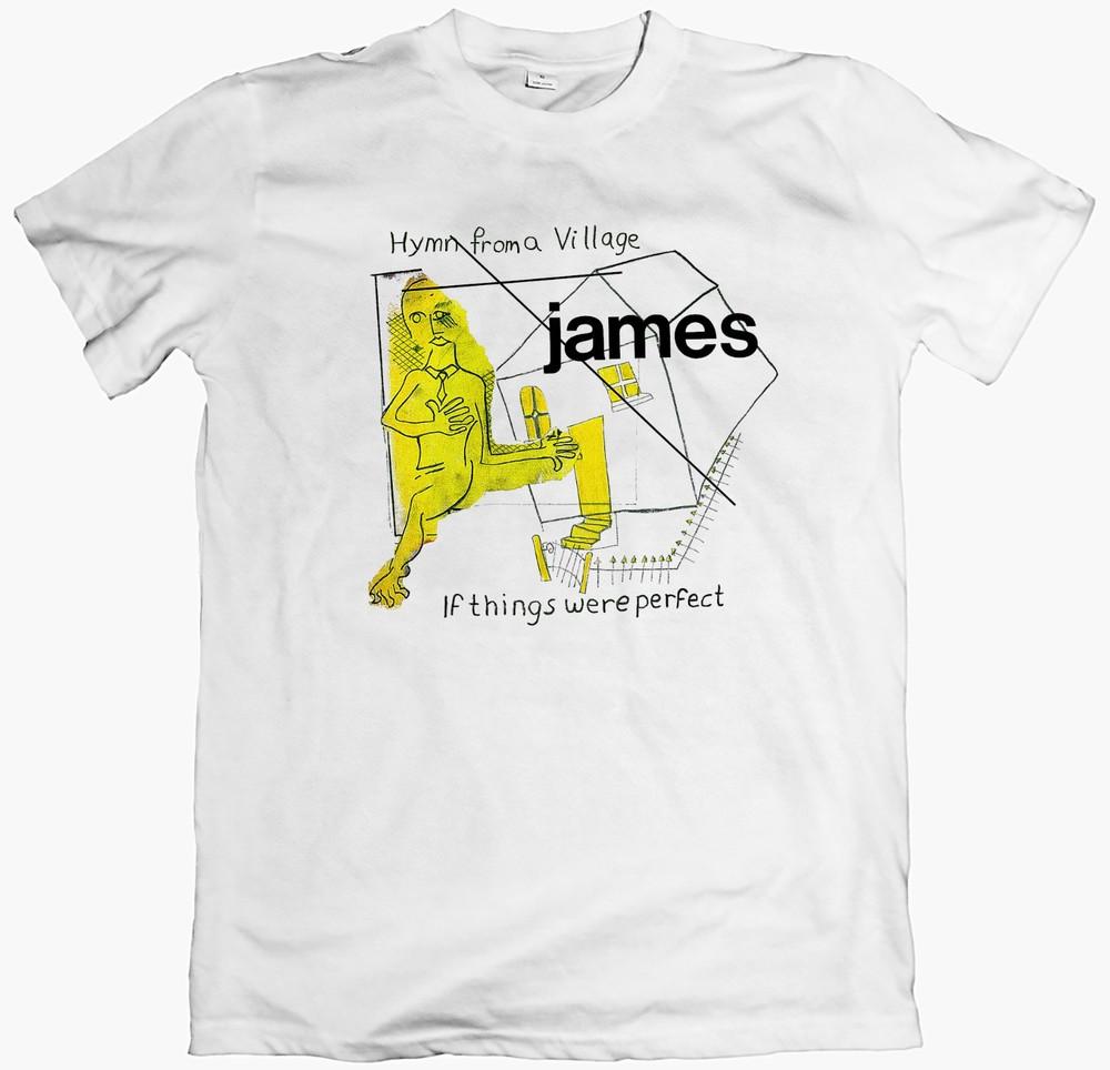 James hymn from a village tshirt 90s indie rock band tee madchester unisex S
