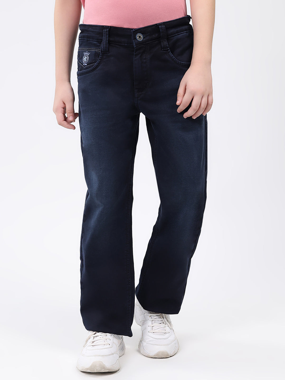 Monte Carlo Boy Denim Blue 4-5 Years синий