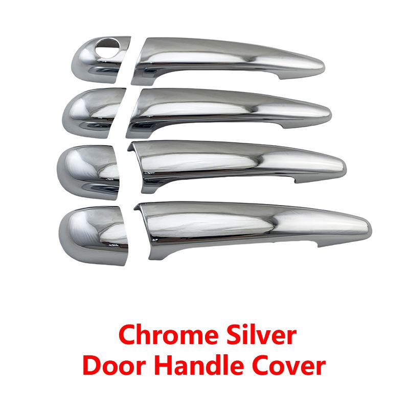 Cars Accessories Door Handle Cover For BMW Serie 3 E46 330Ci Chrome Silver Car Stickers Styling Upgrade Modify A Car Chrome Silver