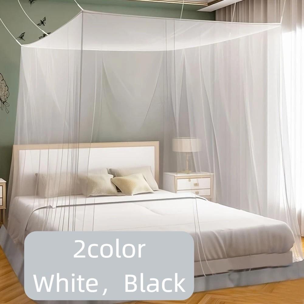 Breathable Mesh Mosquito Canopy Net Square Shape Insect Proof Mosquito Net Bedroom Use
