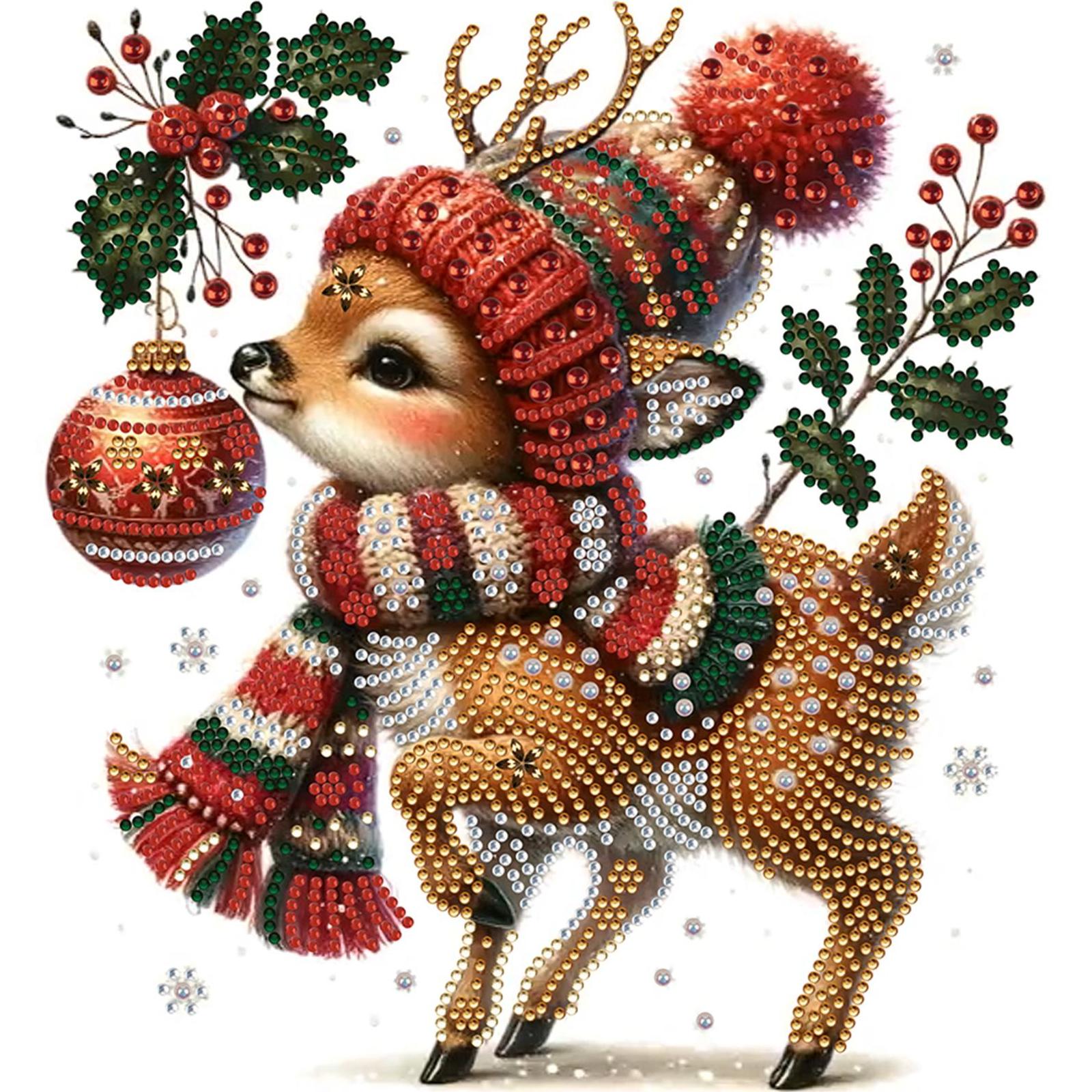 Рождественские наборы Алмазной мозаики для Декора Стены Домашнего Офиса DIY Алмазная Живопись Стразами Наборы Кристаллы Стразы Алмазная Живопись 30x30см