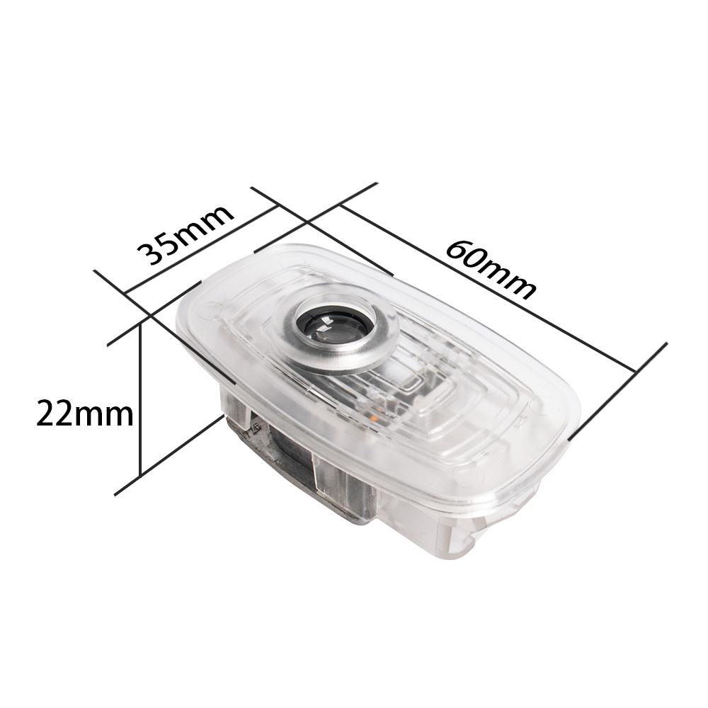 NEW LED Car Door Projector Ghost Shadow Welcome Light Accessories For Mercedes Benz W218 W219 C238 A207 C207 CLA C118 C257 W118
