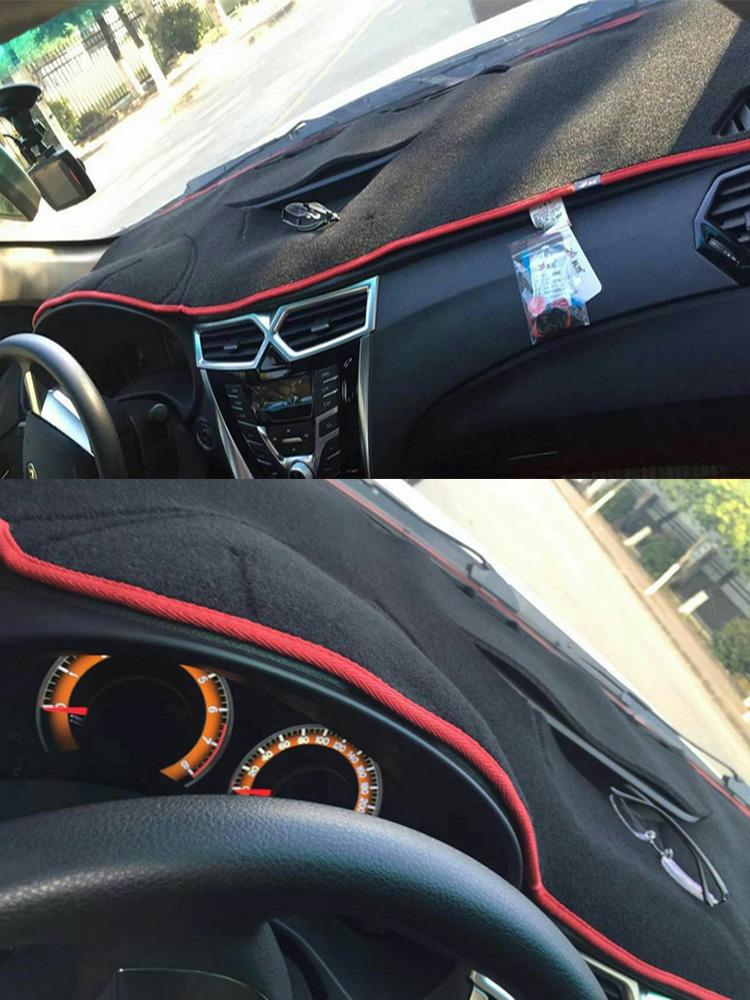 For 2016-2020 BYD F3 Dashmat Dashboard Cover Instrument Panel Insulation Sunscreen Protective Pad Ornaments