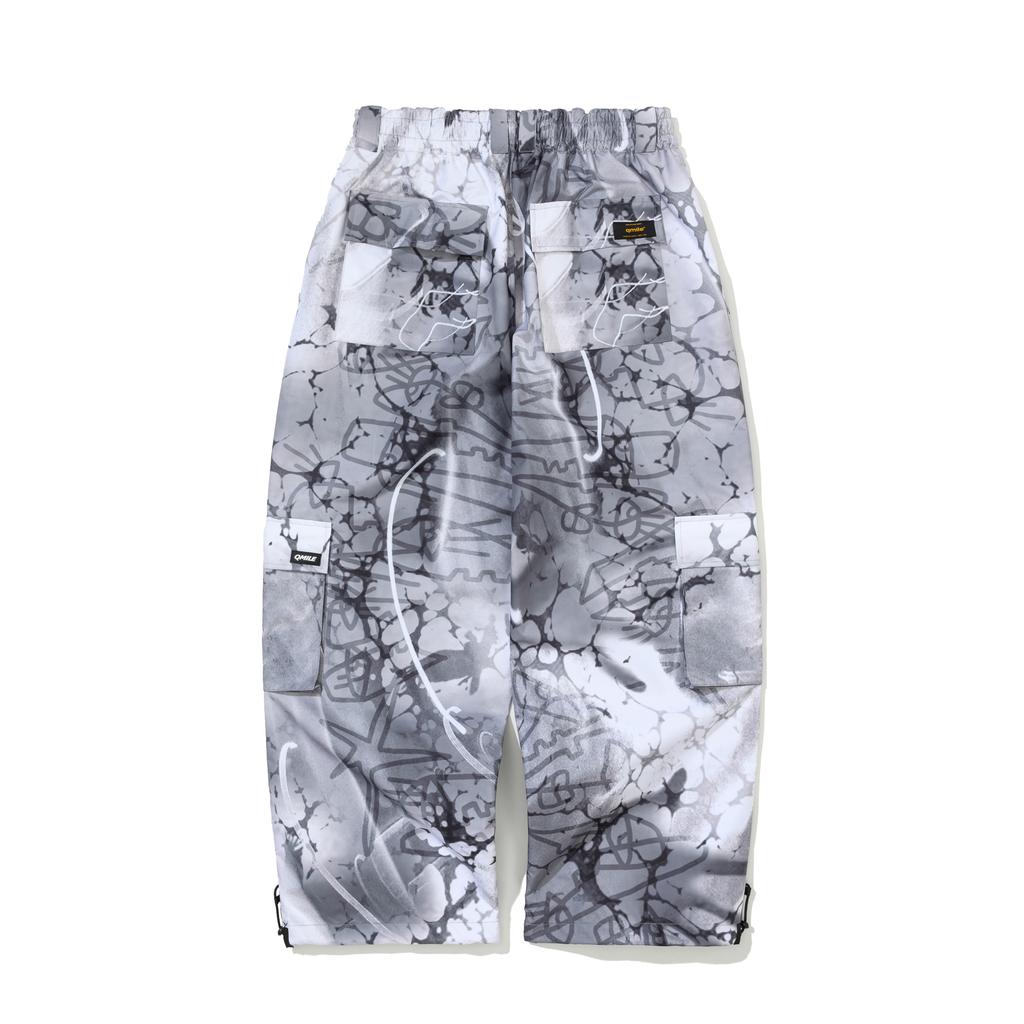 Kyumail 322 Cargo Relaxed Pants Ms Artwork Mono