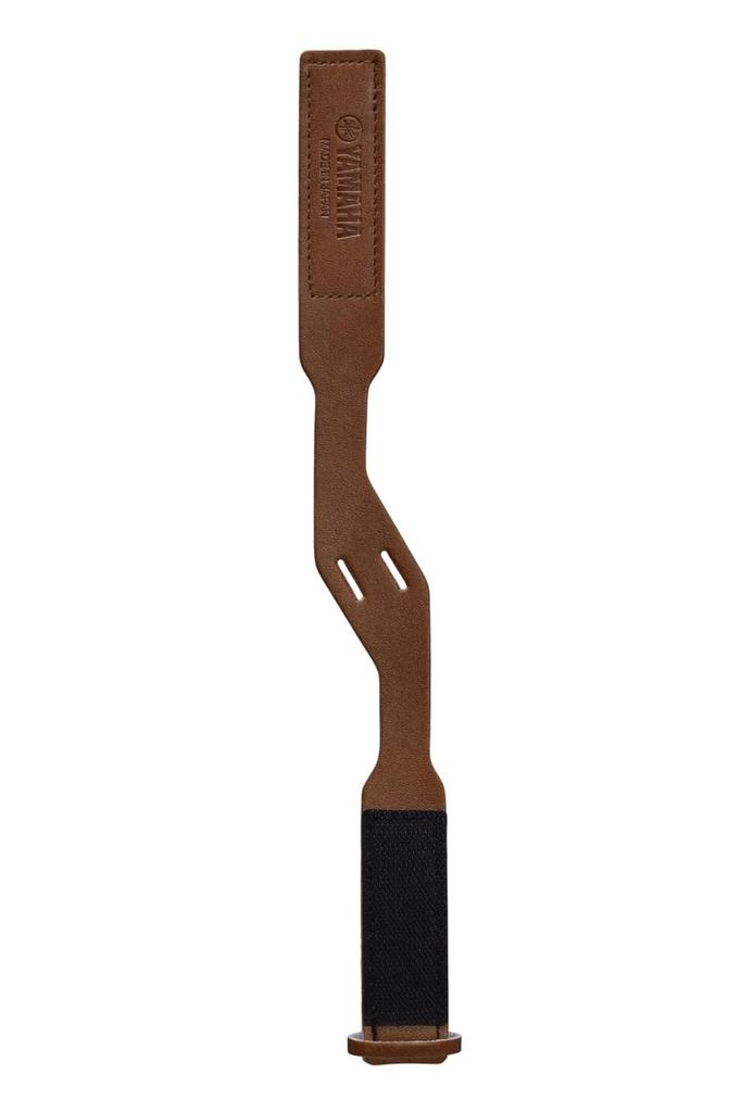 Yamaha TBHS2 Trombone Hand Supporter: Improves posture and playability during performance. Made of cowhide leather for a comfortable fit. Adjustable