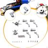 RC Helicopter Cross Plate Set Aluminum with Bearing Lightweight Spare Part Aircraft Accessories