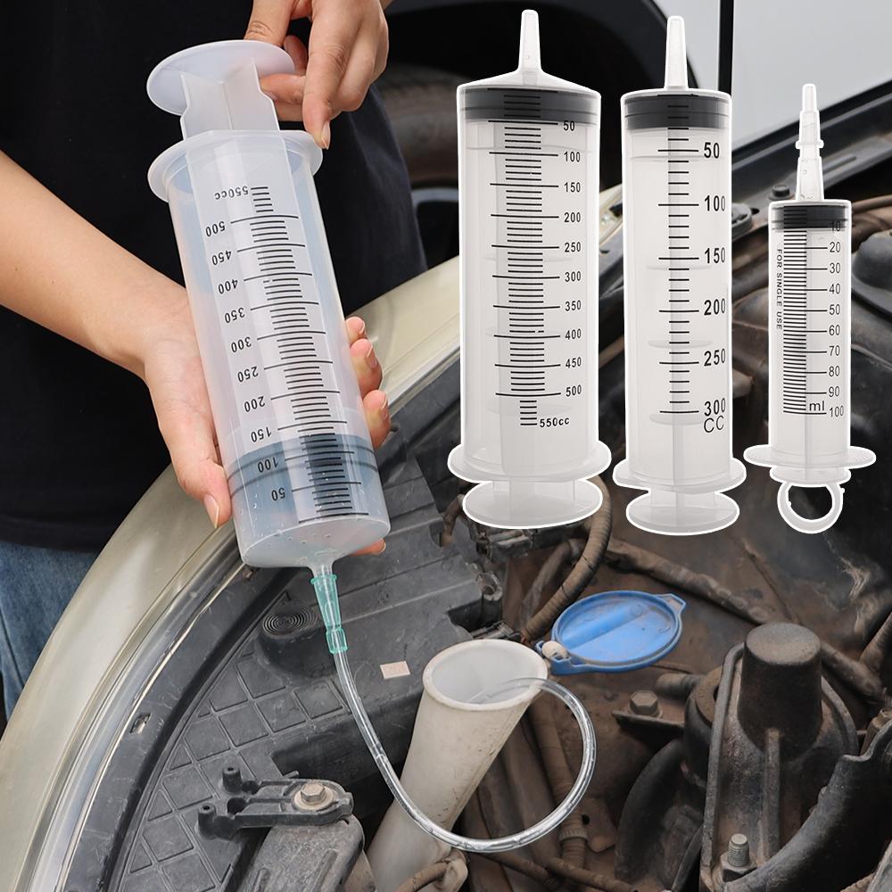 150ml-500ml Reusable Syringe Syringes Pump Measuring 1.3m Tube Feeding Ink Big Syringe Hydroponics Nutrient Large Capacity