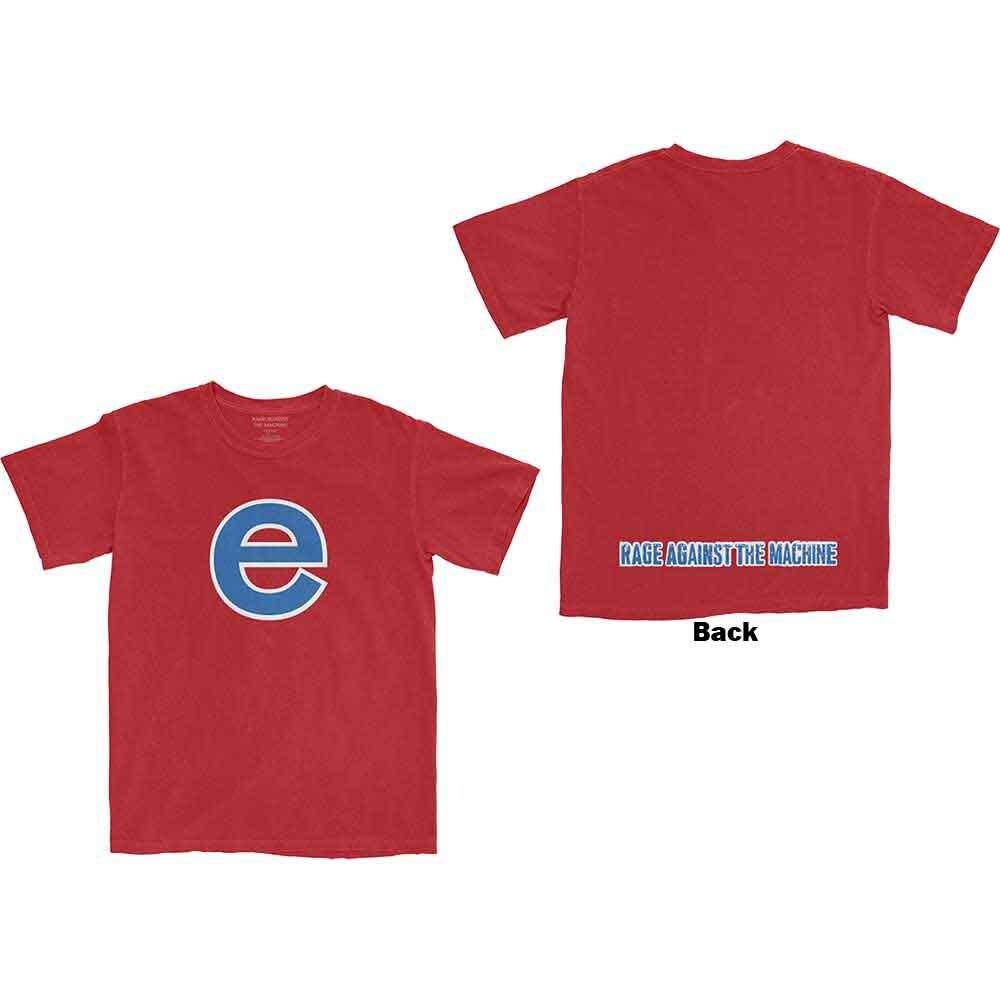 

Rage Against The Machine Big E T-Shirt Red New Unisex T-Shirt S