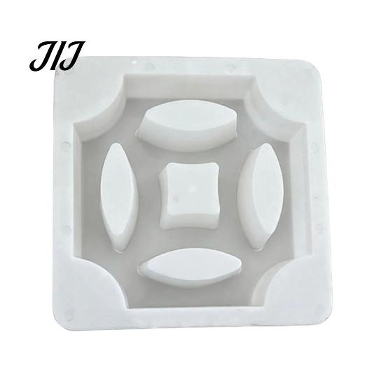 DIY Walkway Paving Tool Plastic Stepping Stones Mold, Reusable Concrete Mold for Garden Path Maker, Durable Casting Pave Yard Patio Decor, Cement
