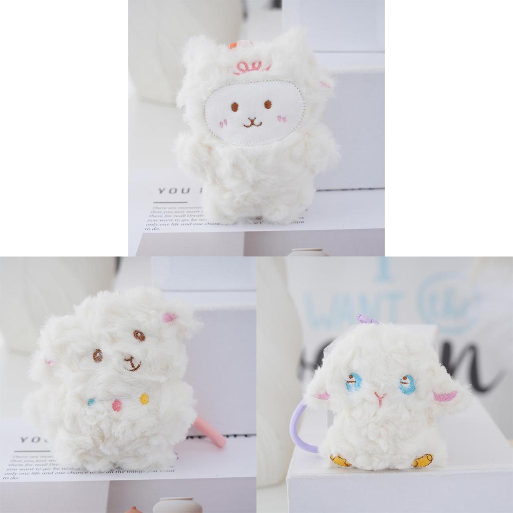 Plush Sheep Keychain With Soft Pp Cotton For Kids And Adults