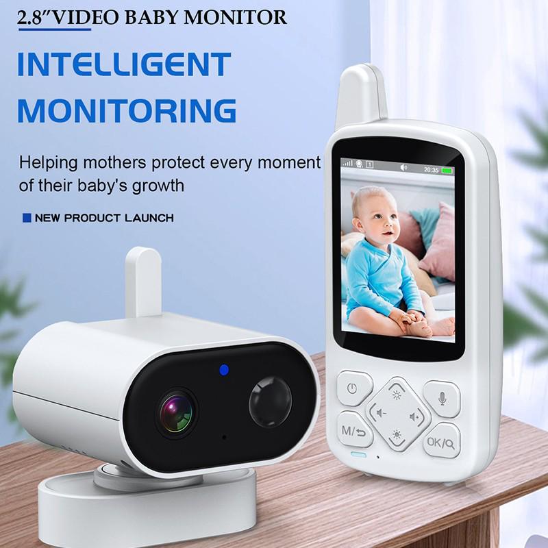 2.4-inch HD Wireless Baby Monitor with Night Vision