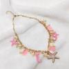 New Trendy European and American Accessories Beach Chain Conch Starfish Shell Necklaces Sweater Chain Collar Chain