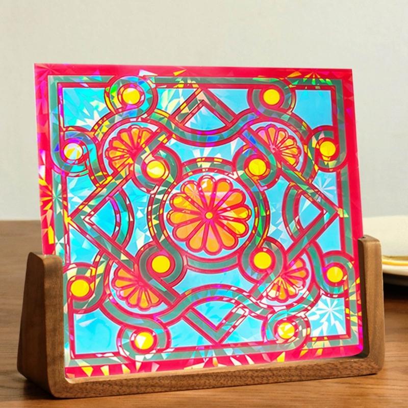 Holographic Paint Ornament Craft Silicone Mold Jewelry Epoxy Casting Jewelry Tool Making Resin Diy Craft Home Decoration