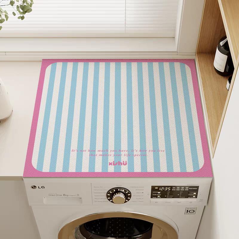 Scratch Resistant Refrigerator Protector Pad Dustproof Waterproof Anti-Slip Cover Mat for Home Kitchen Use