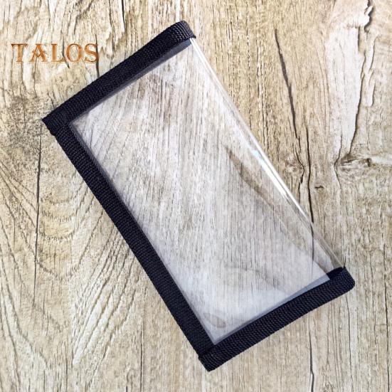 Fishing Lure Wrap Clear PVC Fishing Rod Hook Cover Fastener Tape Fishing Bait Holder Protector Storage Pouch Fishing Accessories