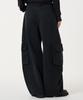 UNKNOWN PLANET Curved Cargo Cotton Pants Black