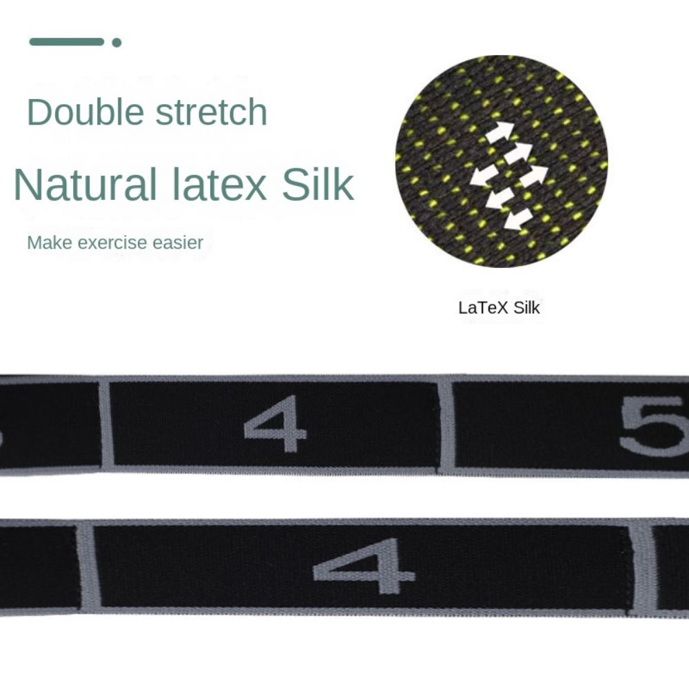 Yoga Training Auxiliary Stretching Belt Elastic Bands Yoga Resistance Band Loop Yoga Pilates