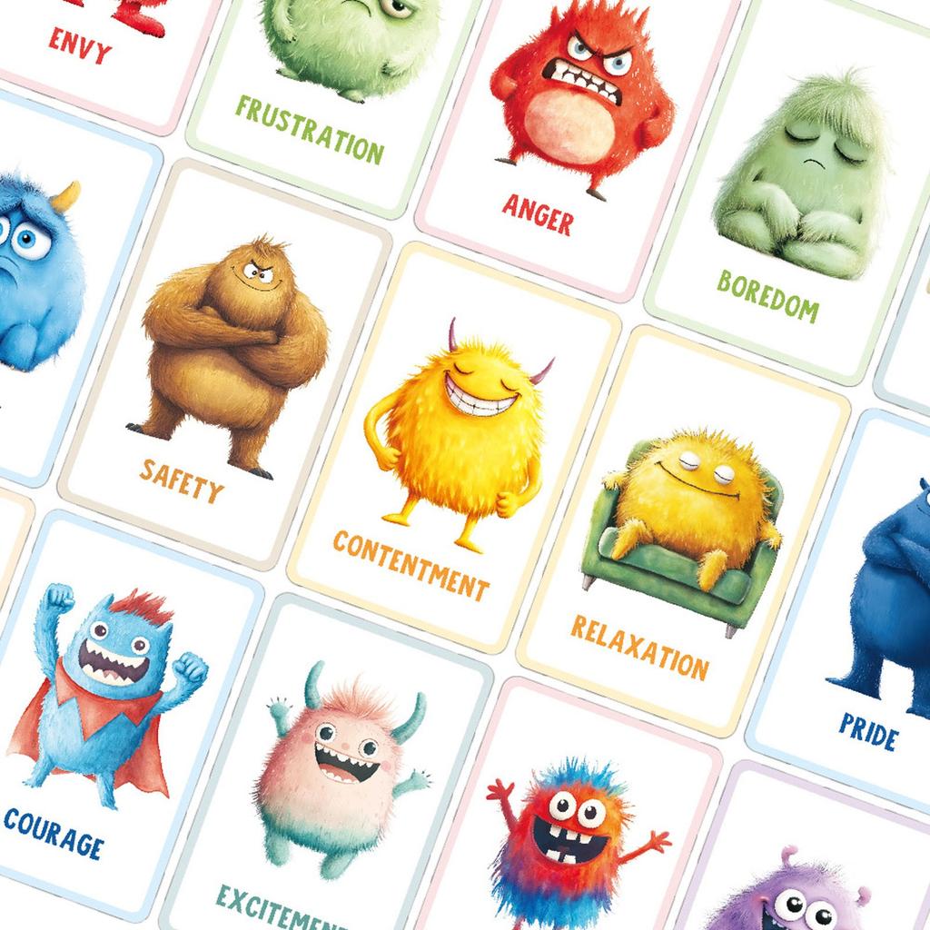 Emotion Cards For Children [32 Cards + Explained Texts] – Emotion Cards For Self-Regulation– Pedagogically Valuable