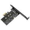 PCIE to SATA Expansion Card 6Gbps PCIE to SATA3.0 M2 NGFF Expansion Card Adapter Card for WinXP for Win7 8 10 11 for