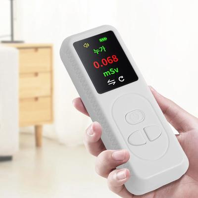 Black Nuclear Radiation Detector Geiger Counter For Safety Dosimeter Large-capacity Battery Rechargeable Battery