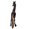 Showpiece for Home Decor, Antique Home Decor Horse Brass Metal Sculpture, Horse Brass Statue for Home Decor, Animal Figurine Decorative Item 21.59 Cm