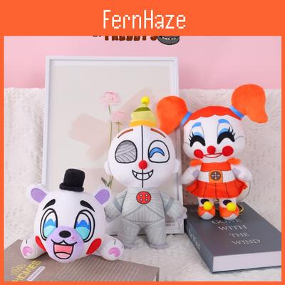 Juguete de Peluche Fnaf Oso Juego Nocturno Payaso Chica Juguete Relleno Por Jili 25cm, Felpa Corta, Personalizable