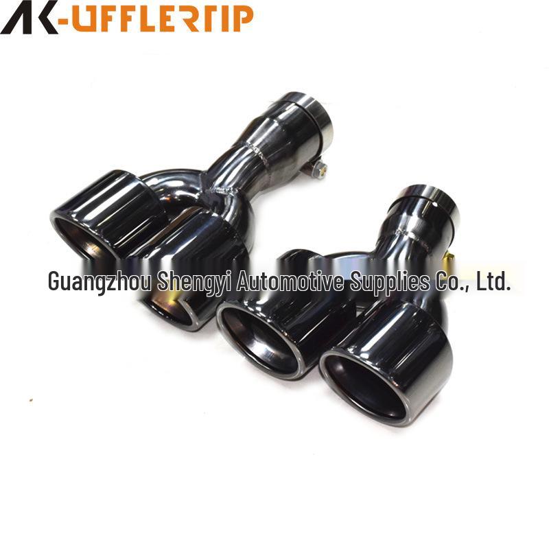 BMW X3 (2018-2020) Exhaust Pipe Mod: Four-Outlet Carbon Fiber Stainless Steel Tailpipe