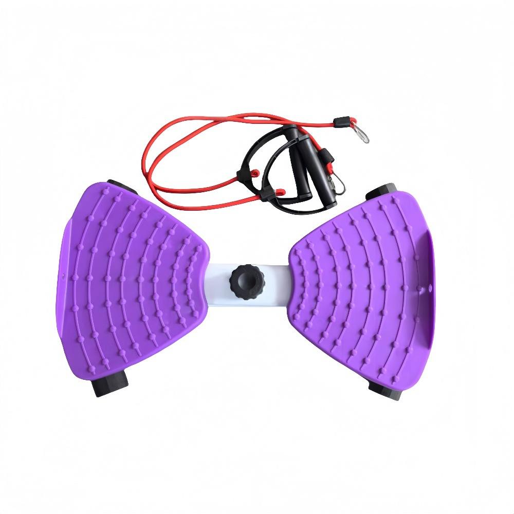 

Ультра-тихий тренажер для скручивания талии, нескользящее домашнее фитнес-оборудование, специально разработанное для женщин для уменьшения абдоминального жира фиолетовый