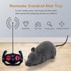 Giveme5 Remote Control Fake Rat Realistic Mouse Cat Toy Mice RC Toy Cat Mice Animal Interactive Toy Figures Cat Running Wheel Wireless Chasing Prank