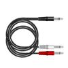 Durability 3.5mm to Double 3.5mm Stereo Audios Cable for Clear Sound and Broad Device Compatibility for Smartphone