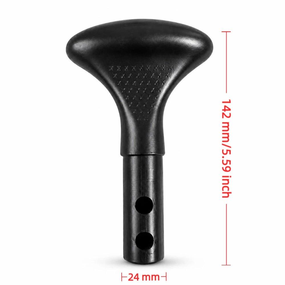 Enhanced Comfort Kayak Paddle Handle 2 Holes Non-Grip Handle for Professionals