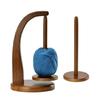 Wood Spinning Yarn and Thread Holder, Yarn Holder with Twirling Mechanism