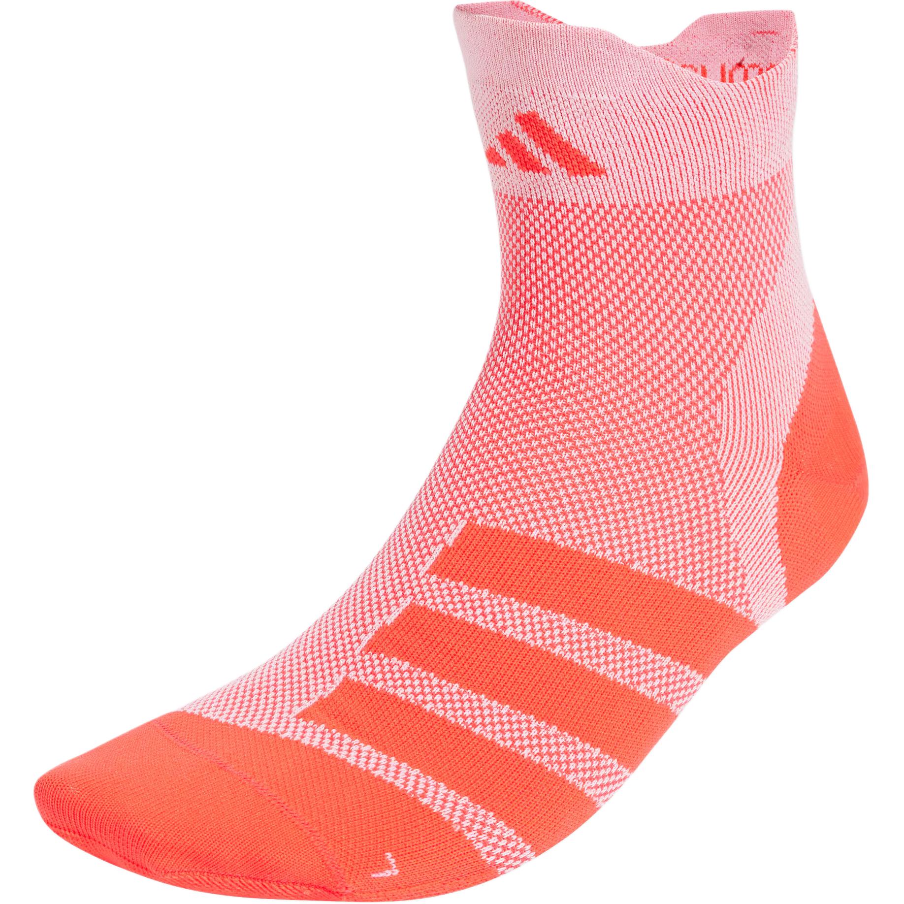 Adidas Crew Socks Unisex 1 Pack White/Bright Red JC8873 M