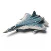 1/72 Scale SU-57s Military Aircraft Toy Quick Build Model Kits Plastic Building Airplane Model Kit for Adults and Child Toy Gift