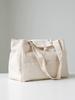Qiaolin Portable Storage Bag Solid Color Travel Tea Cup Pot Organizer Outdoor Cloth Tote Bag