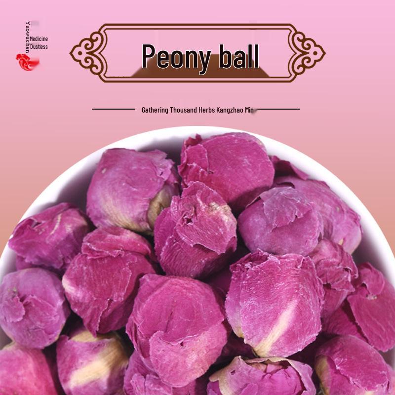 Anhui Peony Flower Buds Herbal Tea - Clean, New Peony Ball Flower Tea